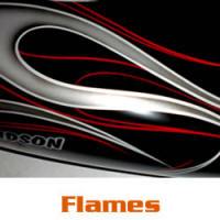 Harley Flame Designs